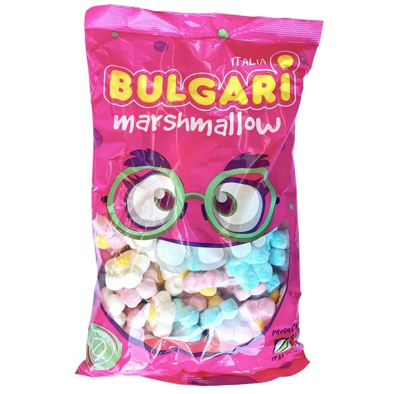 مارشمالو طرح گل بولگاری ۹۰۰ گرمی