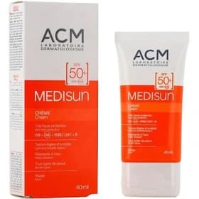 ضد آفتاب بی رنگ مدیسان ای سی ام Acm Medisun Cream Spf 50مناسب برای انواع پوست حجم40 میلی لیتر — تصویر ۳