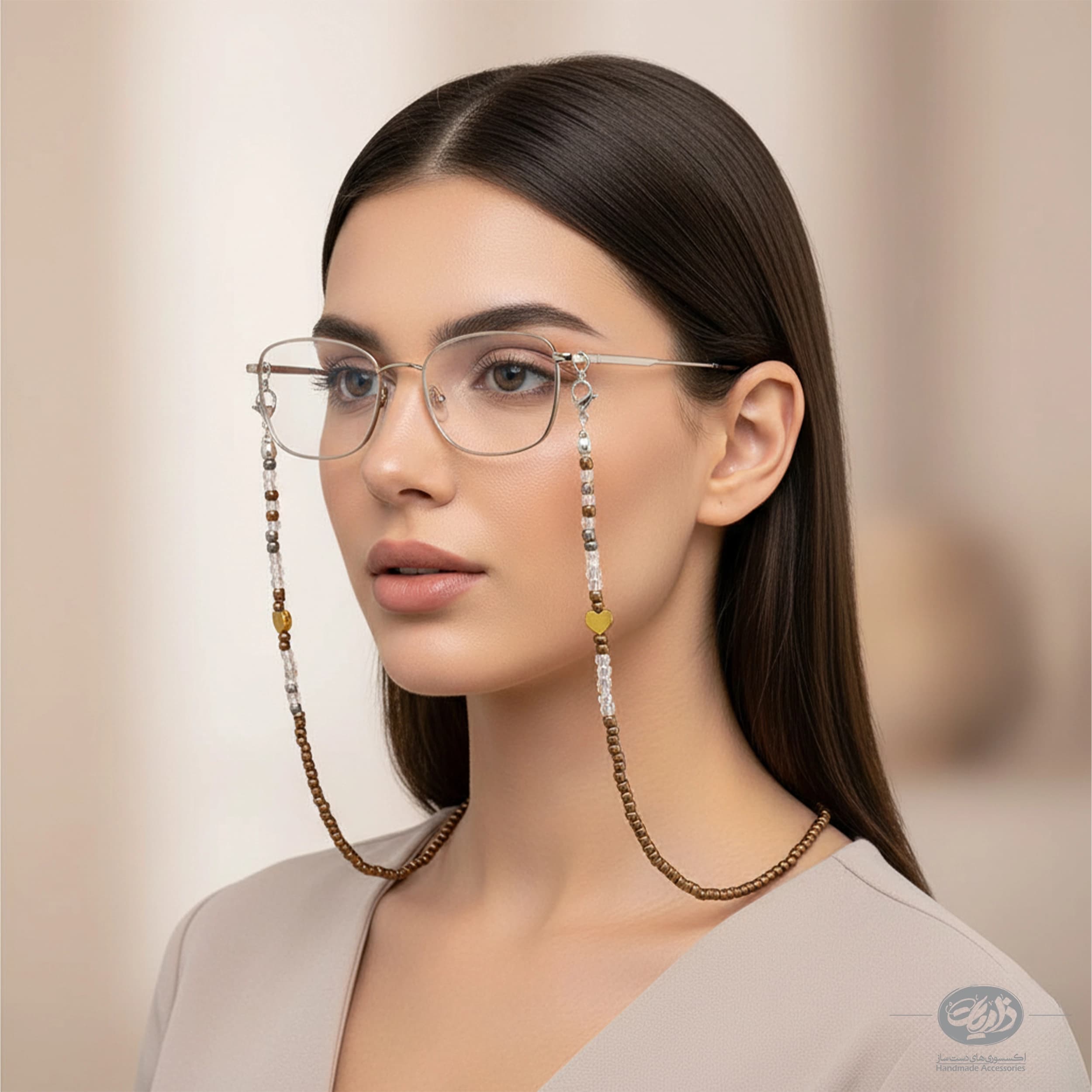 بند عینک منجوق ذاریات مدل قلب (HEART)