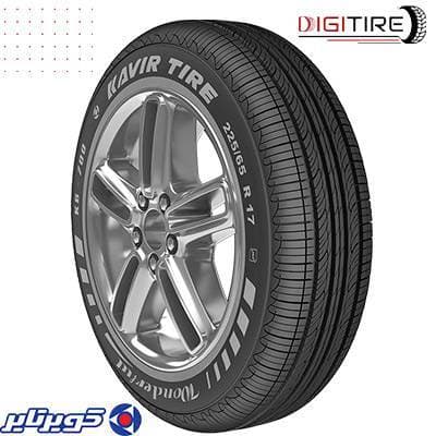لاستیک کویر 225/65R17 طرح گل KB700( 2 حلقه)