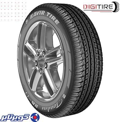 لاستیک 205/60R15 طرح گل KB77( 2 حلقه)