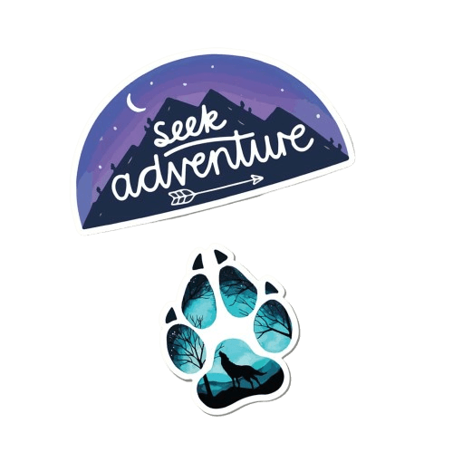 استیکر کاربن طرح Seek Adventure