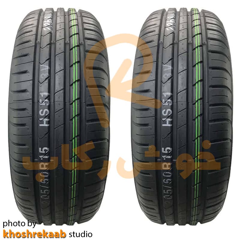 لاستیک کومهو – سایز 205/60R15 – مدل HS51