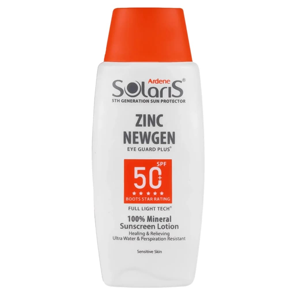 لوسیون ضد آفتاب و التیام بخش پوست حساس آردن سولاریس (SPF50) — تصویر ۳