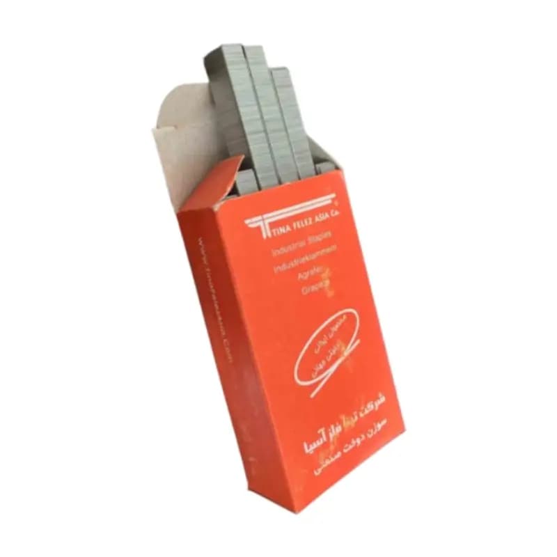 سوزن منگنه تینا فلز آسیا سایز 24/8 بسته 3760 عددی