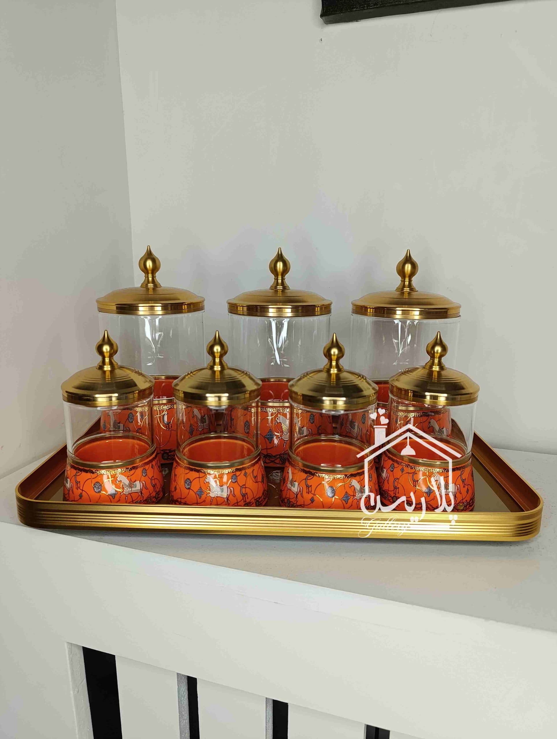 ست 15پارچه 7 تایی پاسماوری هرمس برند Bello design