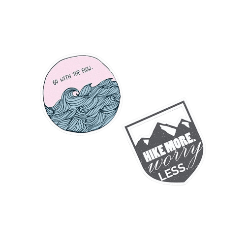 استیکر کاربن طرح Hike more