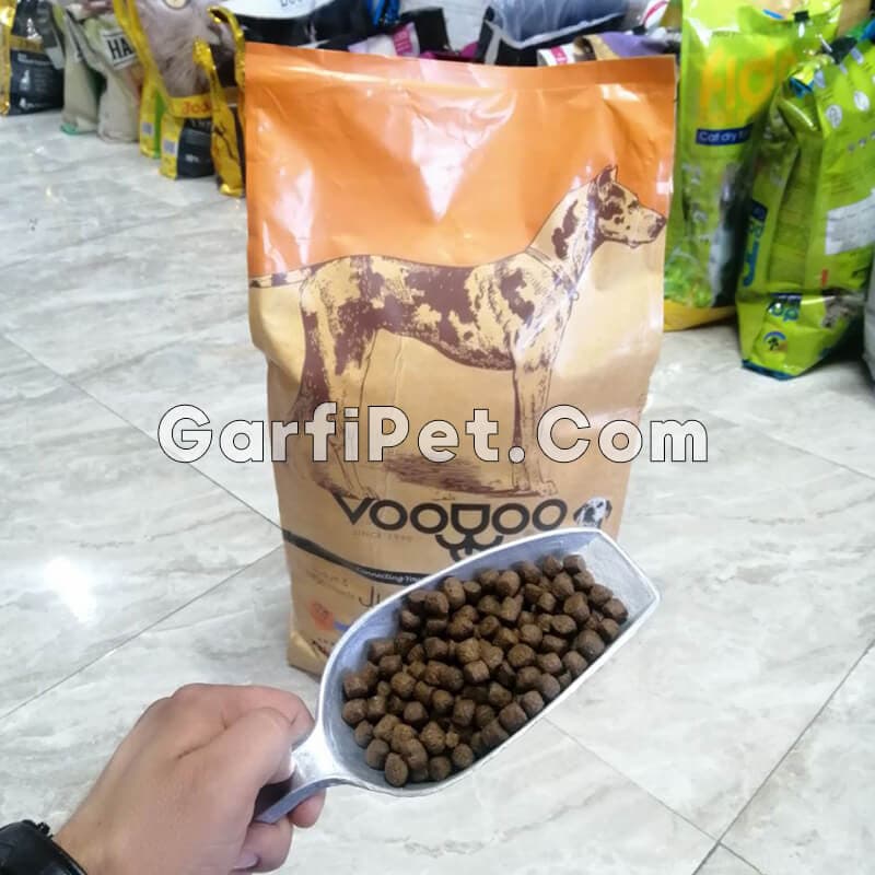 غذای خشک سگ «وودو» مدل Large Breed Junior Dogs (یک کیلوگرم) — تصویر ۵