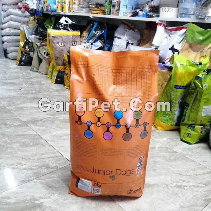 غذای خشک سگ «وودو» مدل Large Breed Junior Dogs (یک کیلوگرم) — تصویر ۴