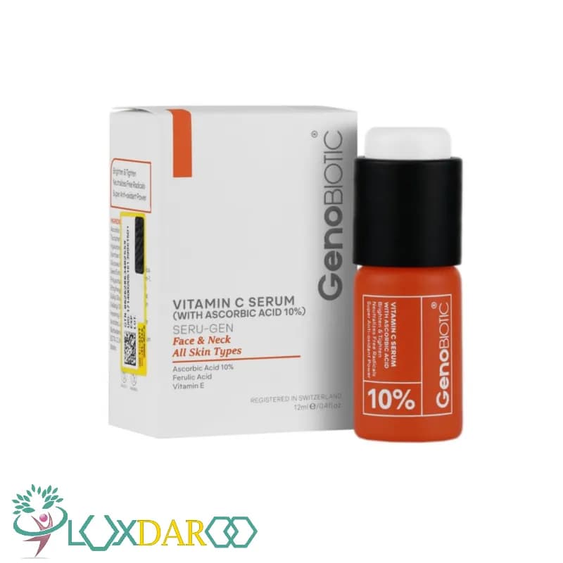سرم ویتامین سی حاوی اسکوربیک اسید 10% ژنوبایوتیک