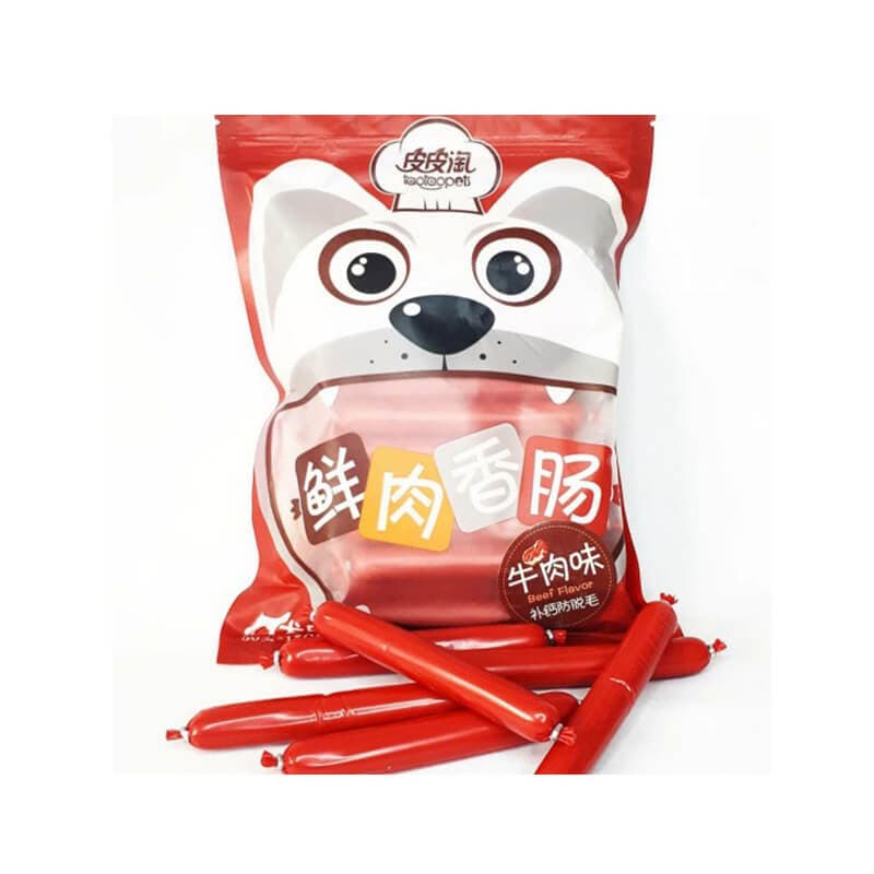غذای تشویقی سگ «Taotaopets» مدل سوسیس با طعم مختلف (یک عددی)