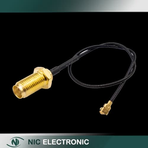 رابط UFL to SMA-F – مبدل آنتن IPX به SMA-F – افزایش طول سوکتی