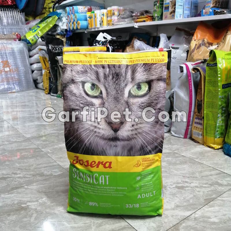 غذای خشک گربه «جوسرا» مدل Sensicat (10 کیلوگرم) — تصویر ۲