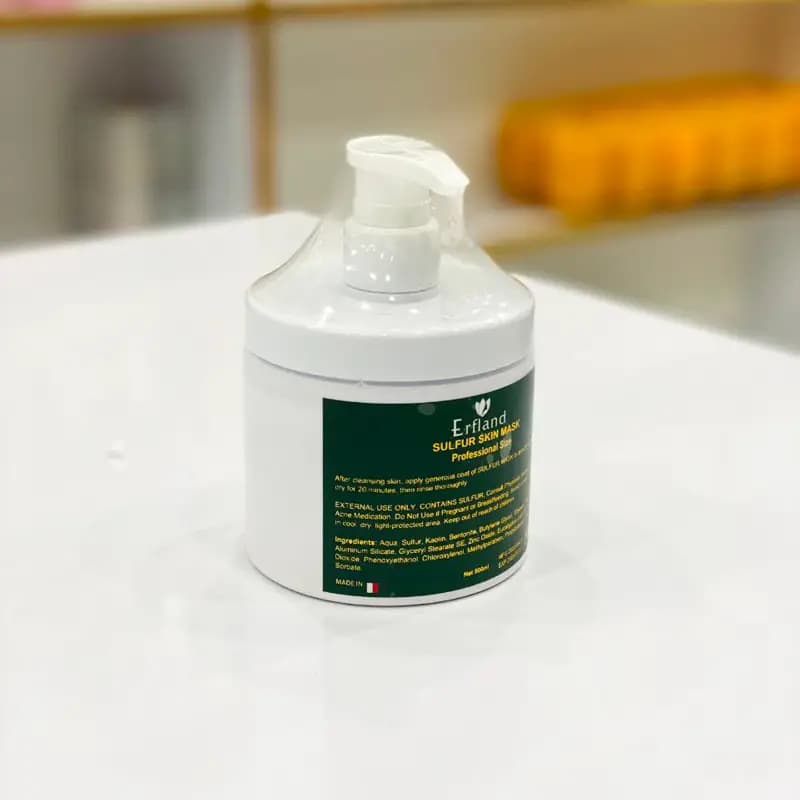 ماسک ضد جوش و آکنه سولفور ارفلند حجم ۵۰۰ میل — تصویر ۳