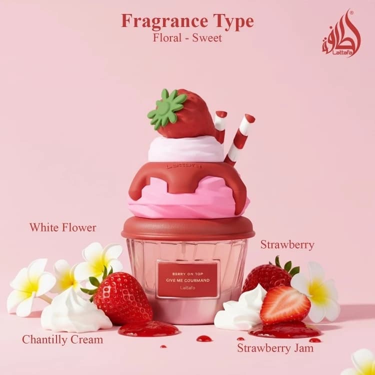 ادوپرفیوم زنانه لطافه بری آن تاپ Lattafa_Berry_On_Top — تصویر ۴