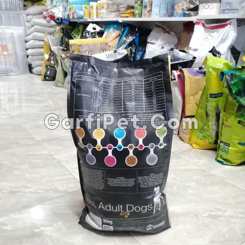 غذای خشک سگ «وودو» مدل Large Breed Adult Dogs (10 کیلوگرم) — تصویر ۴