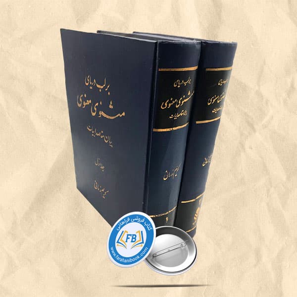 بر لب دریای مثنوی معنوی بیان مقاصد ابیات 2جلدی