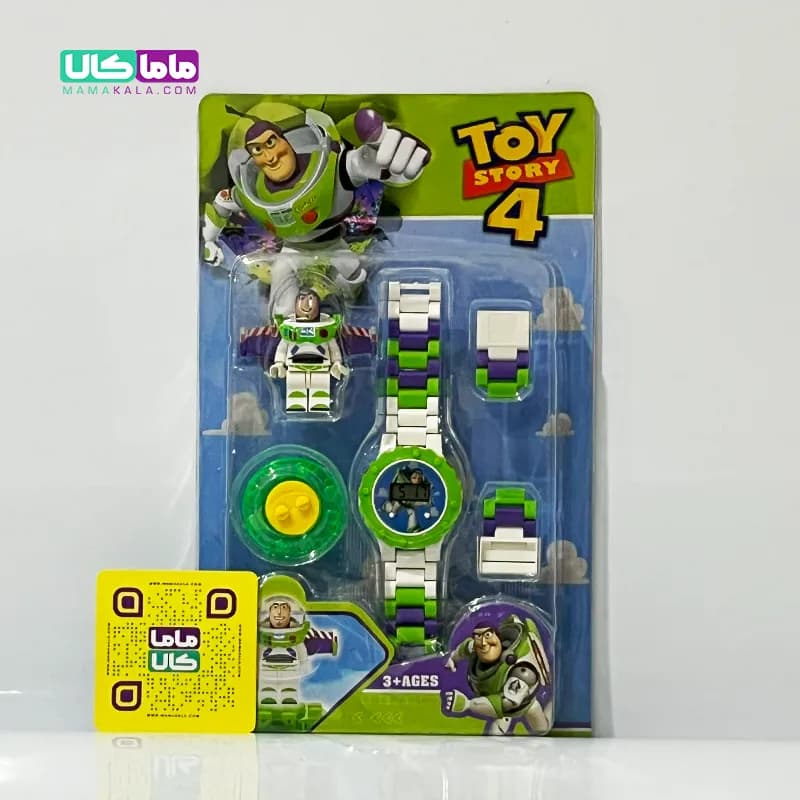 ست ساعت مچی و فیگور فانتزی مدل باز لایت‌یر Toy Story — تصویر ۲