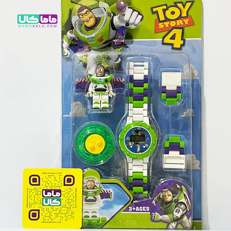 ست ساعت مچی و فیگور فانتزی مدل باز لایت‌یر Toy Story — تصویر ۳