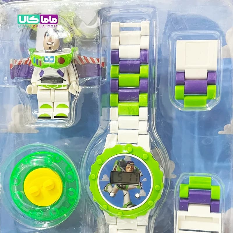 ست ساعت مچی و فیگور فانتزی مدل باز لایت‌یر Toy Story — تصویر ۴