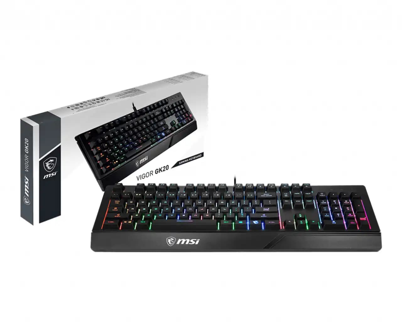 کیبورد گیمینگ MSI مدل VIGOR GK20 — تصویر ۴