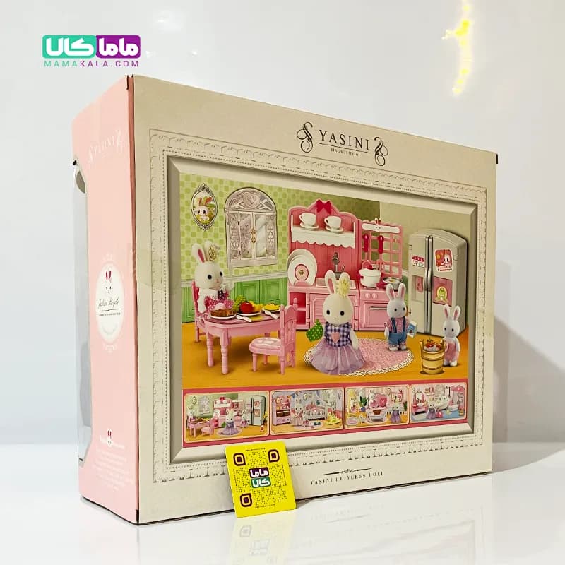 اسباب بازی ست خرگوش با آشپزخانه و آبنبات فروشی برند Dreamy — تصویر ۶