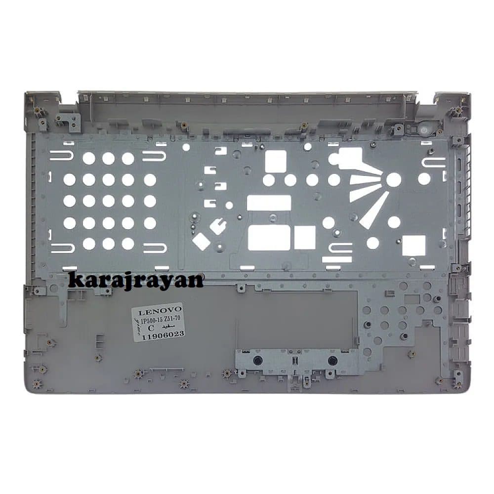 قاب کنار کیبرد لپ تاپ لنوو IdeaPad Z51-70 نقره ای-سفید — تصویر ۲