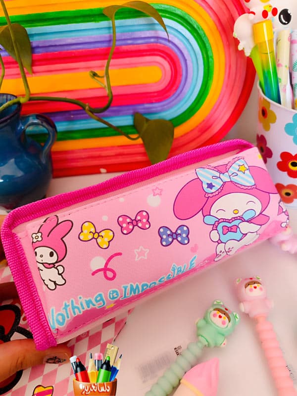 جامدادی فانتزی دو زیپ طرح My Melody