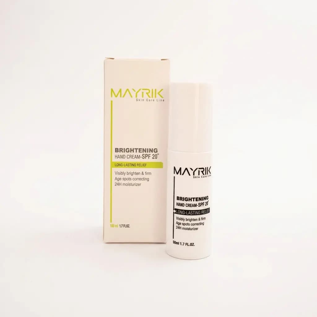 کرم روشن کننده دست میریک با فیلتر ضد آفتاب SPF20