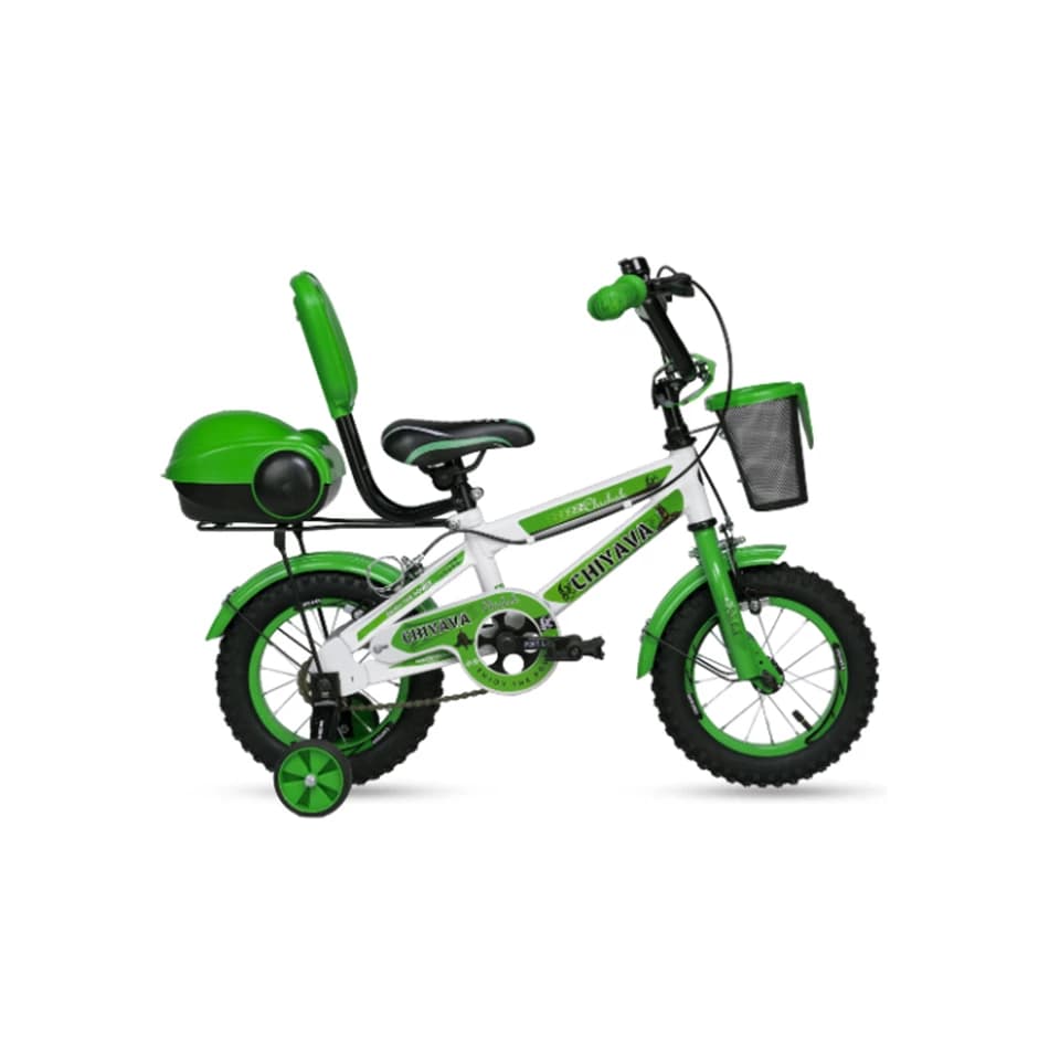 دوچرخه چیاوا مدل چیچک سایز طوقه 12 اینچ رنگ سفید سبز کد 12083