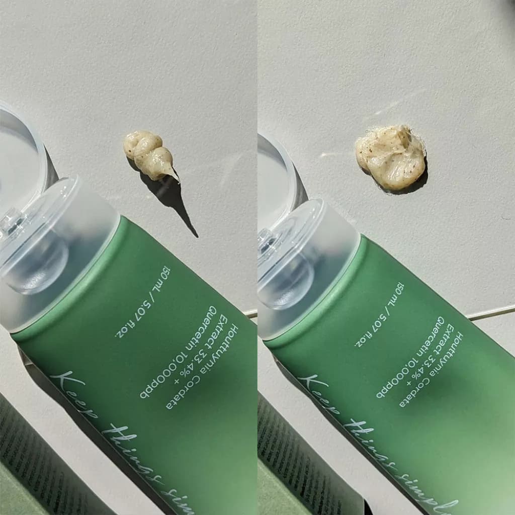 فوم شستشوی عمیق منافذ هارتلیف آنوا | Anua heartleaf Quercetinol porec deep cleansing foam — تصویر ۵