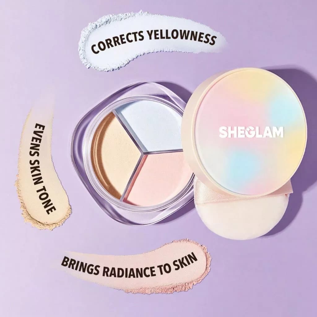 پودر فیکس 3 در 1 SHEHLAM مدل radiance ring — تصویر ۶