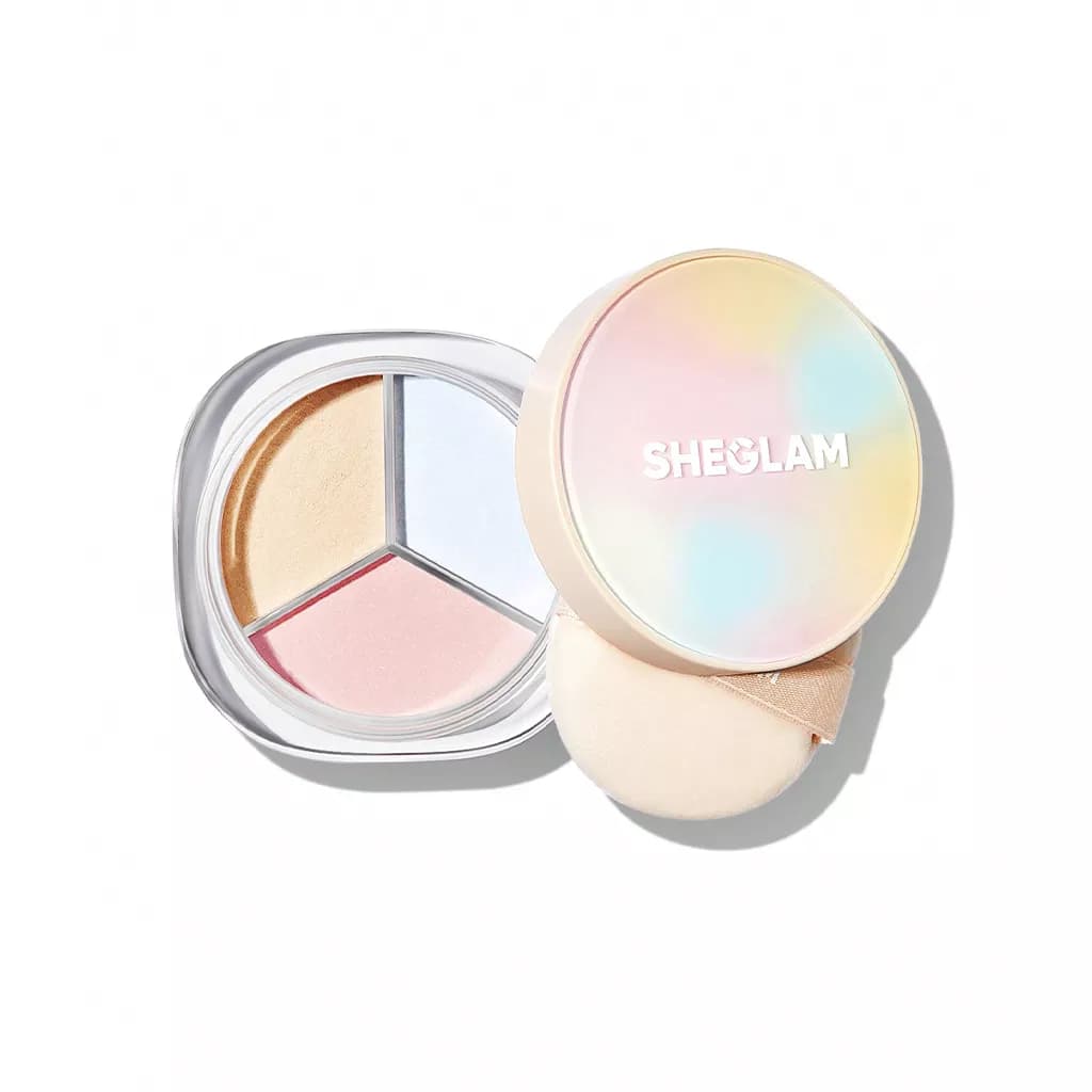 پودر فیکس 3 در 1 SHEHLAM مدل radiance ring