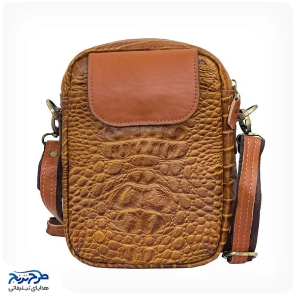 کیف دوشی چرم طبیعی MB08