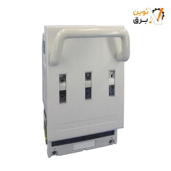 کليد فیوز پلیمر الیاف دار پیچاز الکتریک سه پل 250 آمپر PEFS-253 — تصویر ۲