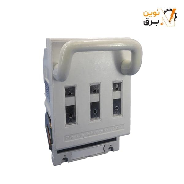 کليد فیوز پلیمر الیاف دار پیچاز الکتریک سه پل 160 آمپر PEFS-163 — تصویر ۲