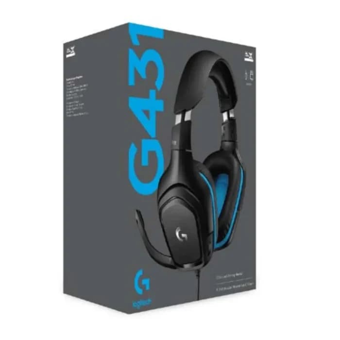 هدست گیمینگ لاجیتک مدل LOGITECH GAMING HEADSET G431 — تصویر ۴