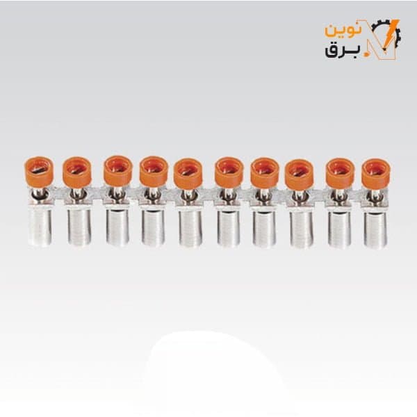 جمپر ثابت ترمینال پیچی رعد ده خانه سایز 6 سری CC10-6 — تصویر ۲