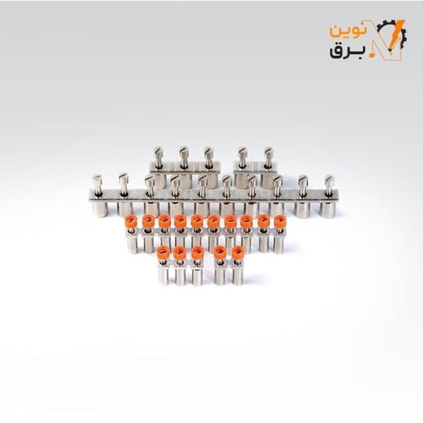 جمپر ثابت ترمینال دو طبقه پیچی رعد ده خانه سایز 4 سری CC10-D4