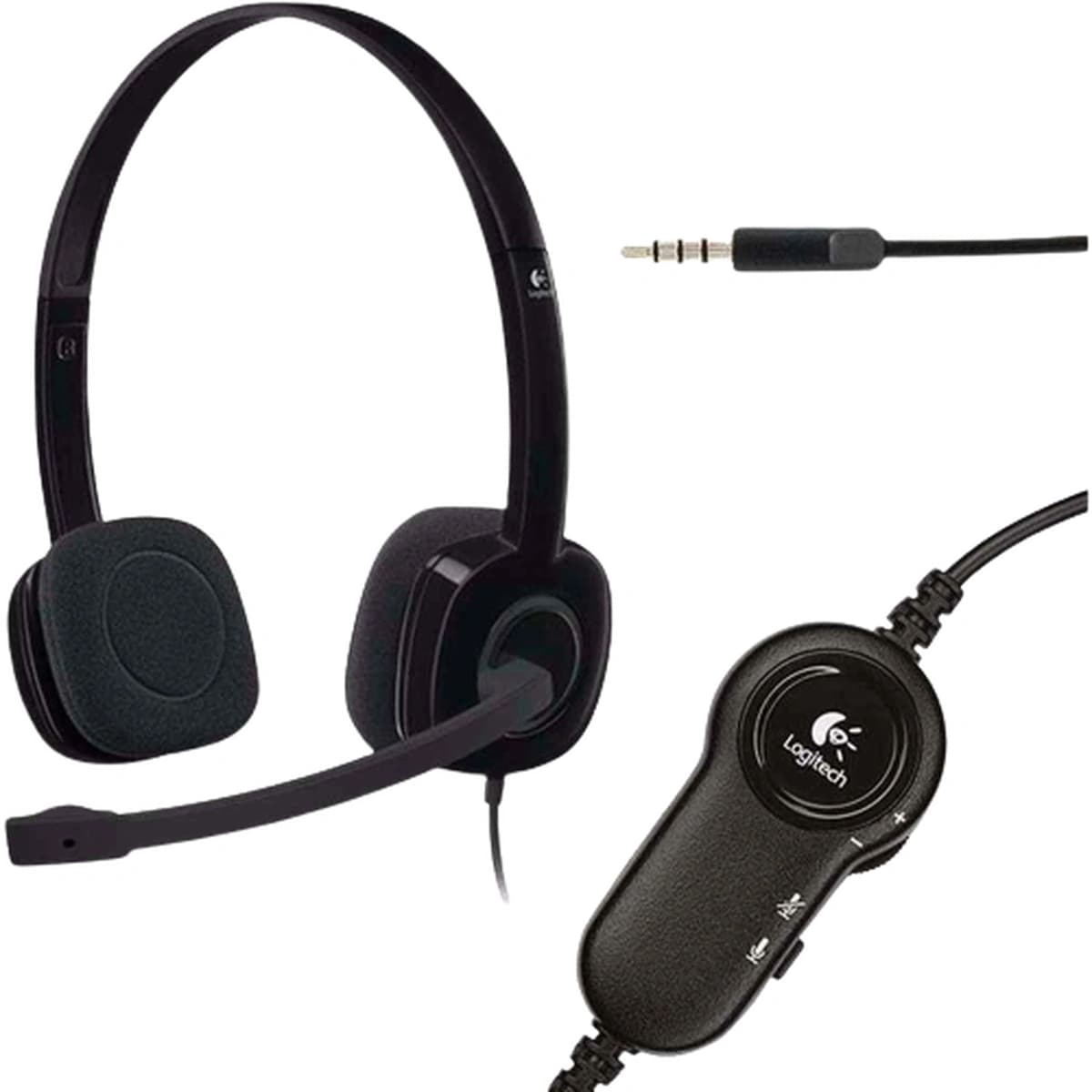 هدست لاجیتک مدل Logitech Headset H151 STEREO — تصویر ۴
