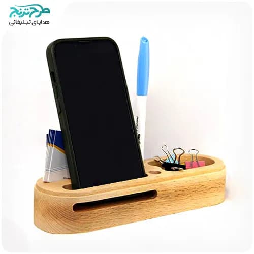 نظم دهنده رومیزی چوبی SMC — تصویر ۳