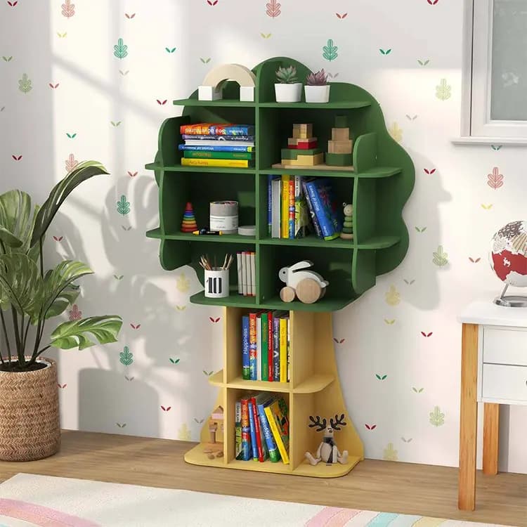 کتابخانه کودک طرح درخت لاریکس هوم