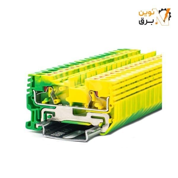 ترمینال ریلی فشاری ارت رعد سایز 10 سری RT/PG10-E (RPET10)