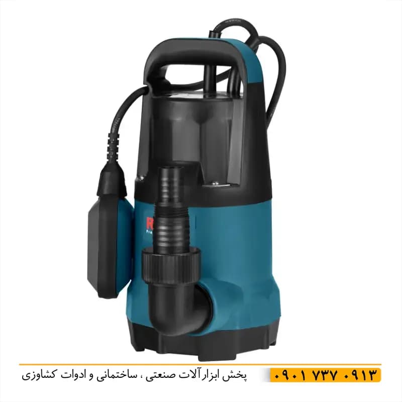 کفکش 7.5متری 0.5 اسب فلوتردار رونیکس RH-4030 با توان 375 وات قدرتمند و سیم پیچ مسی شفت استیل و محافظ حرارتی اصل رونیکس