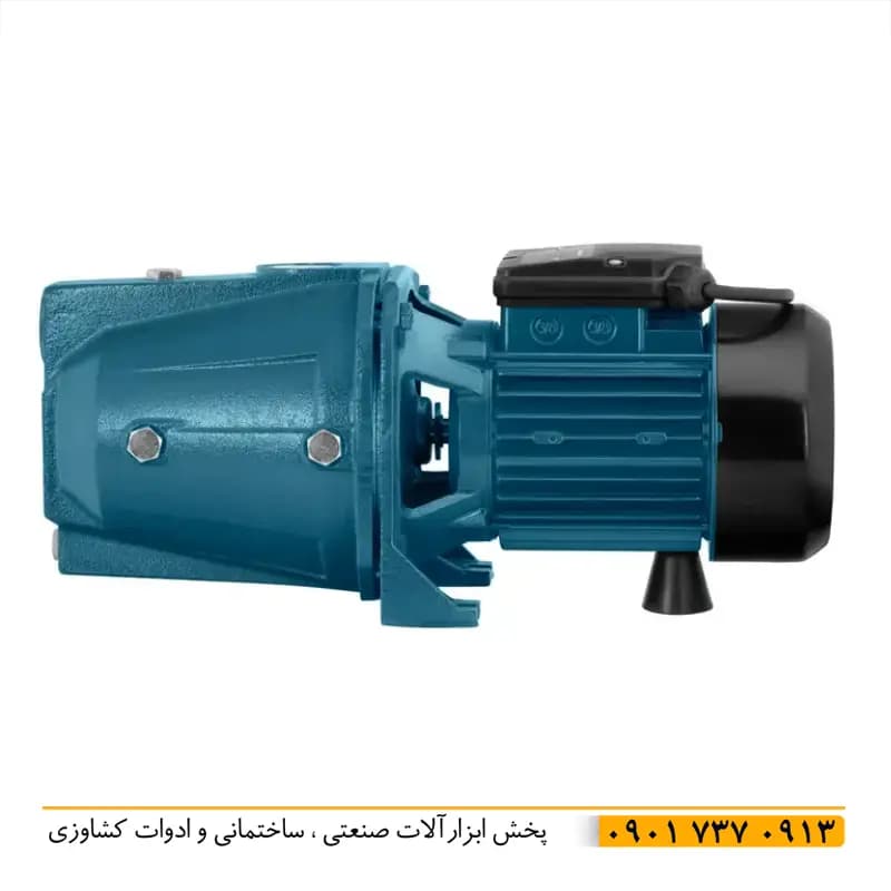 پمپ جتی خودمکش 1 اسب 750 وات رونیکس rh-4022 موتور سیم پیچ مسی با پروانه برنجی تک فاز ارتفاع هد 52 متر و گارانتی 12 ماهه اصل رونیکس