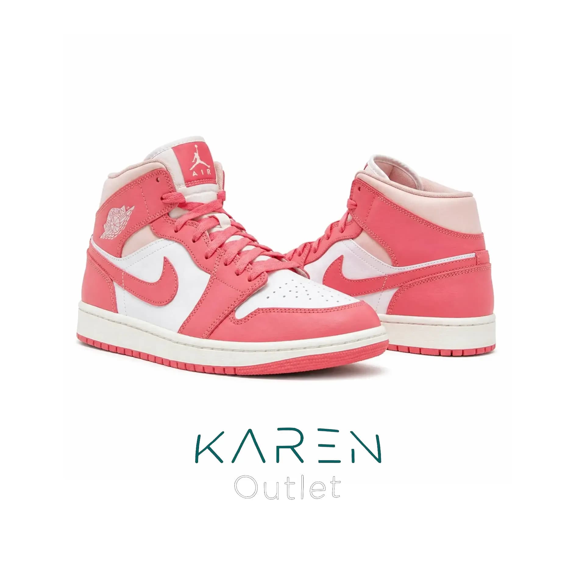 کتونی جردن 1 وان مید Nike Air Jordan 1 Mid BQ6472-186 — تصویر ۲