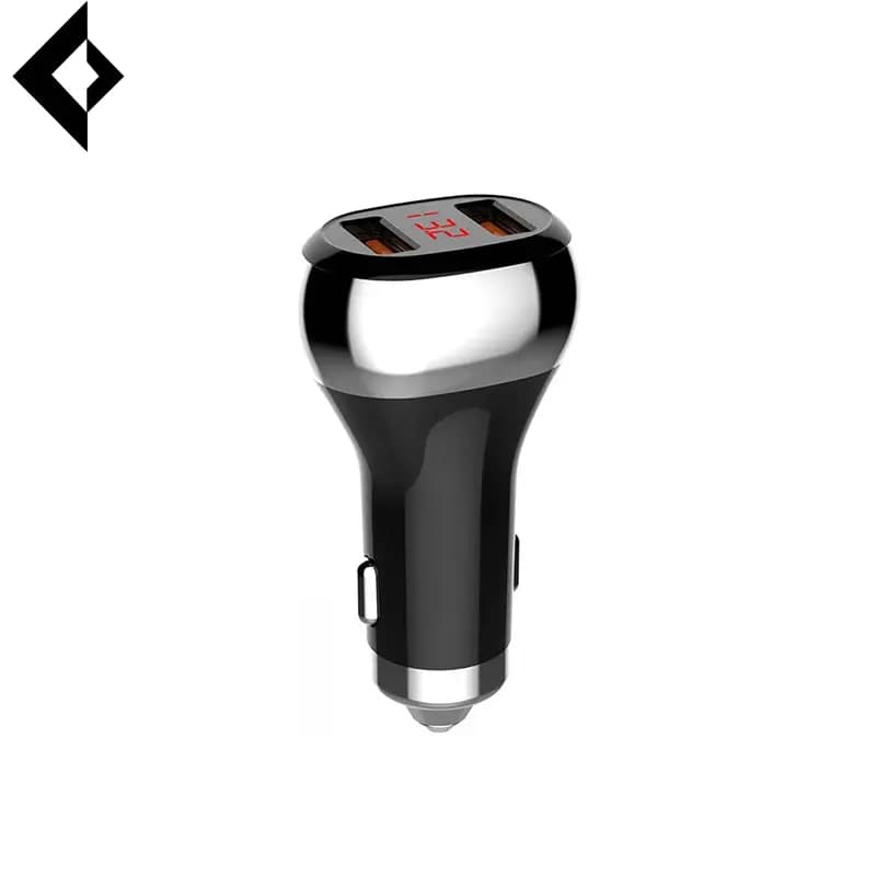 شارژر فندکی فست شارژ 2 پورت الدینیو مدل C2