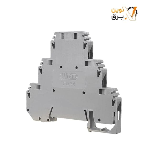 ترمینال ریلی پیچی سه طبقه رعد سایز 4 سری RT/SU4-3L (TRTP4)