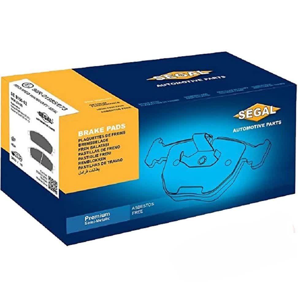 لنت ترمز جلو تیگارد X35 (سوراخدار بدون سیم) برند سگال چین (SEGAL)