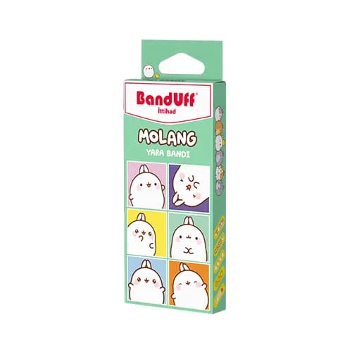 چسب زخم BandUff طرح molang بسته 10 عددي